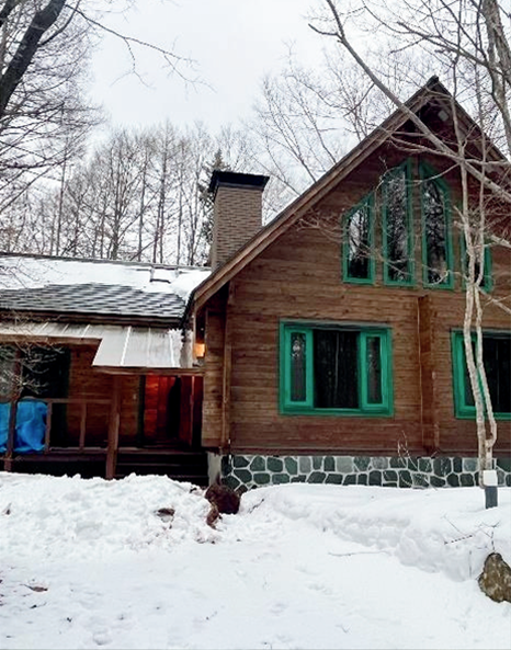 軽井沢のアート住宅